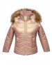 Girls Jacket Quilted Rose Pink